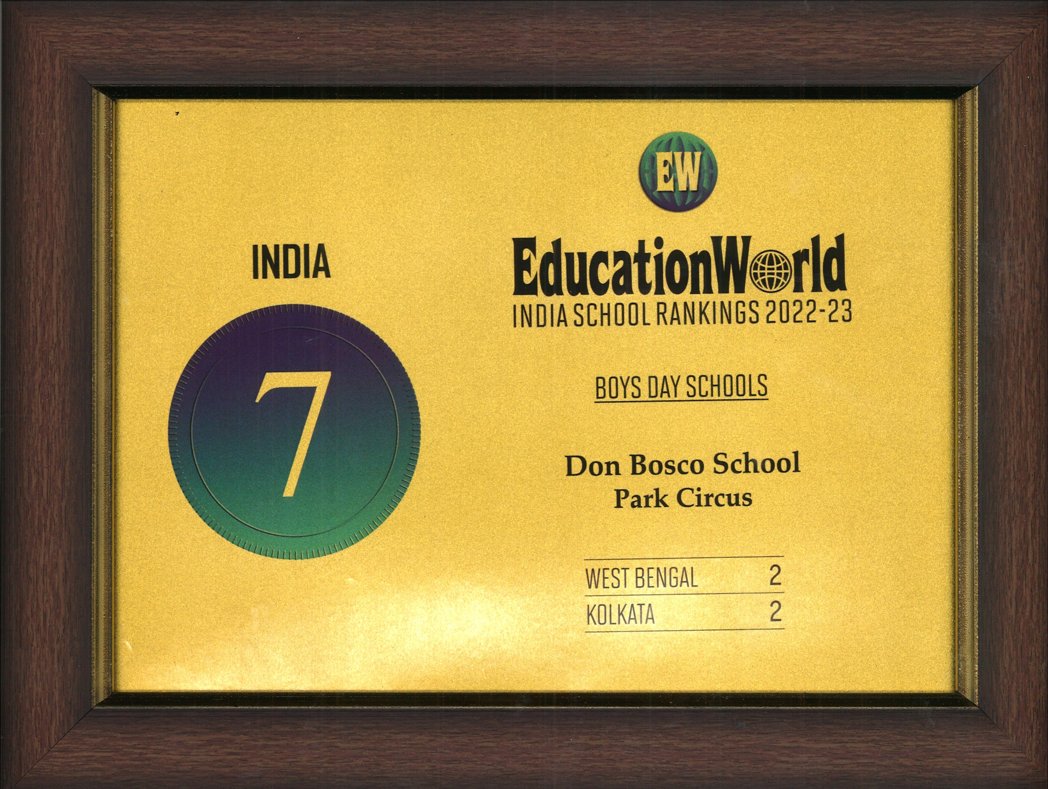 School Excellence Award